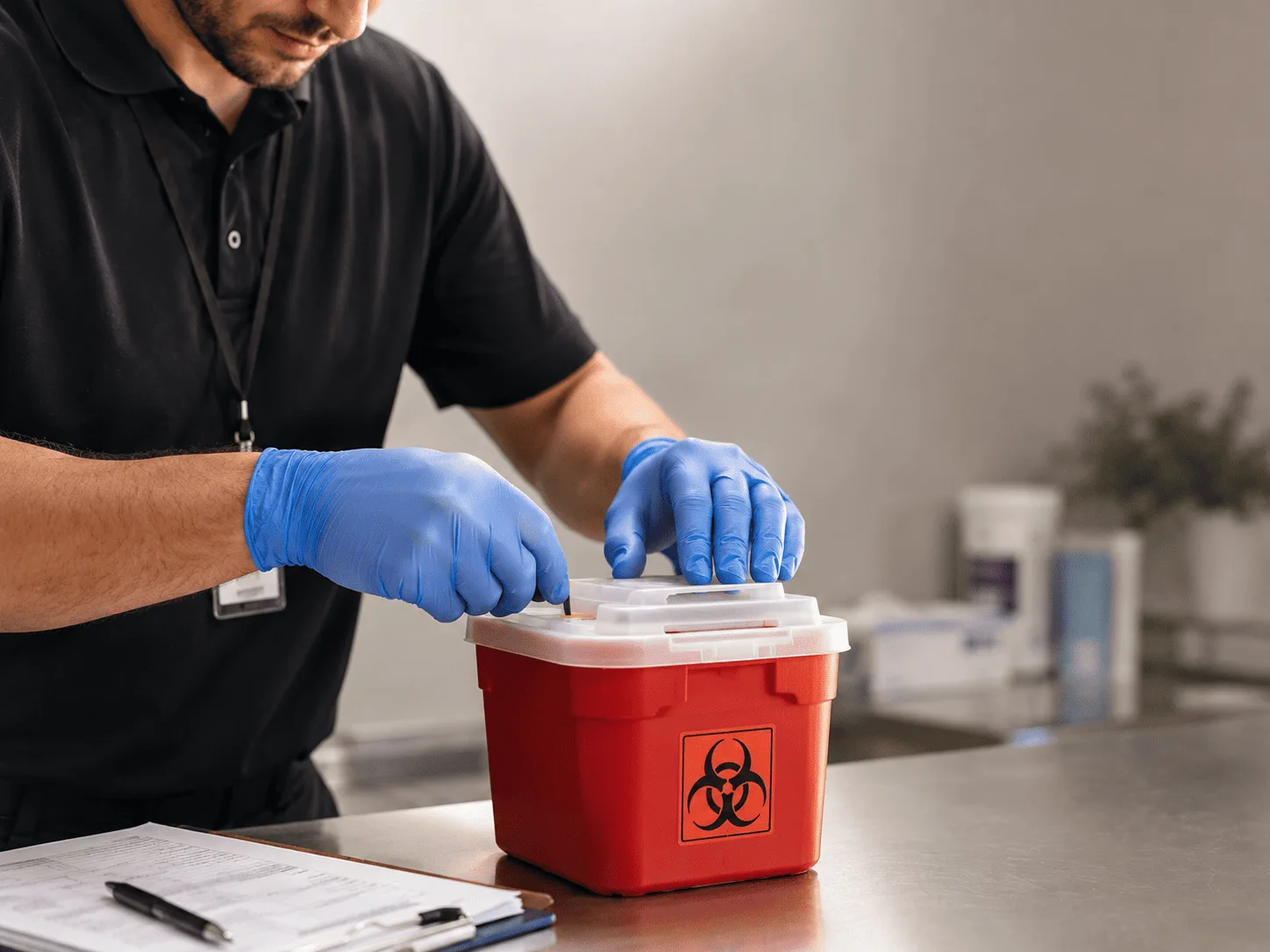 Why choose Sharps Waste Disposal in Ingalls, MI